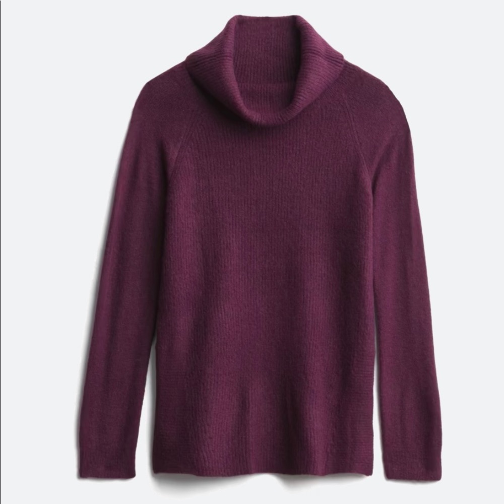 Pink Clover Cowl Neck Pullover